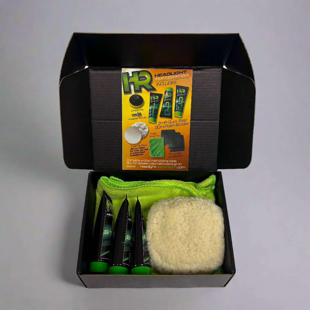 HR Headlight Restoration DIY Kit