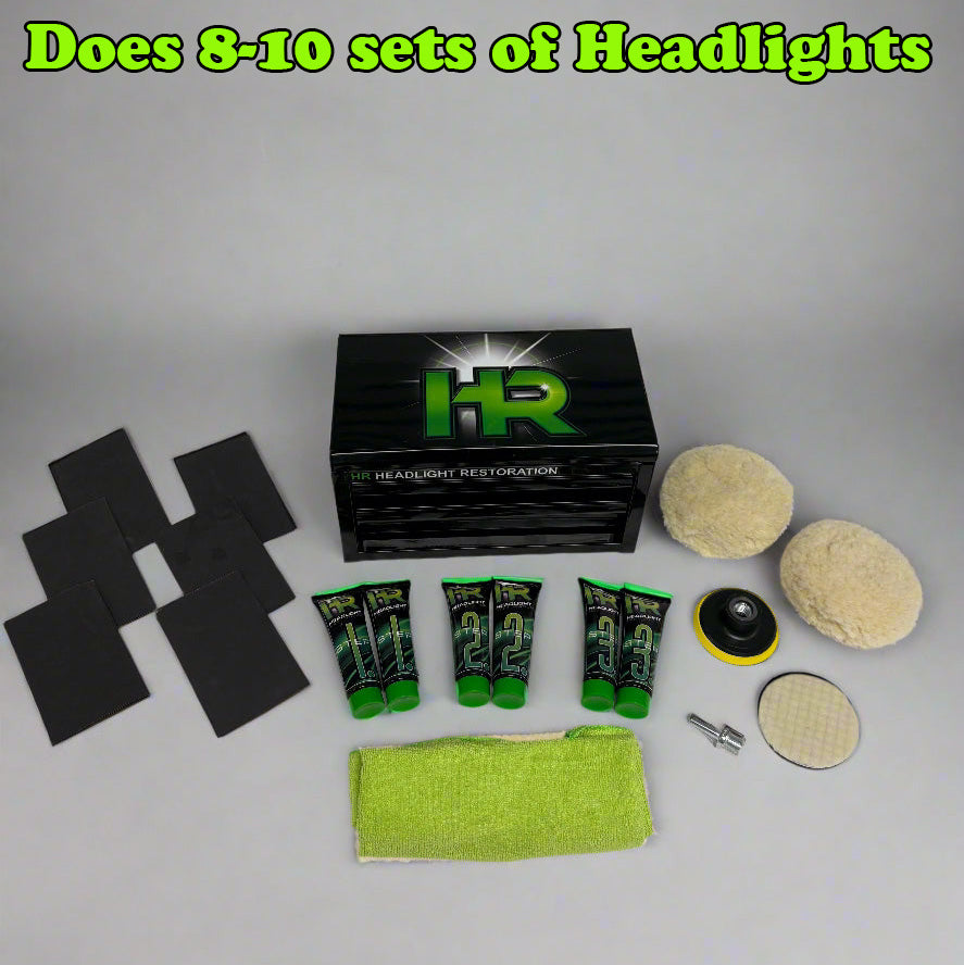 HR Headlight Restoration Dealer Test Kit